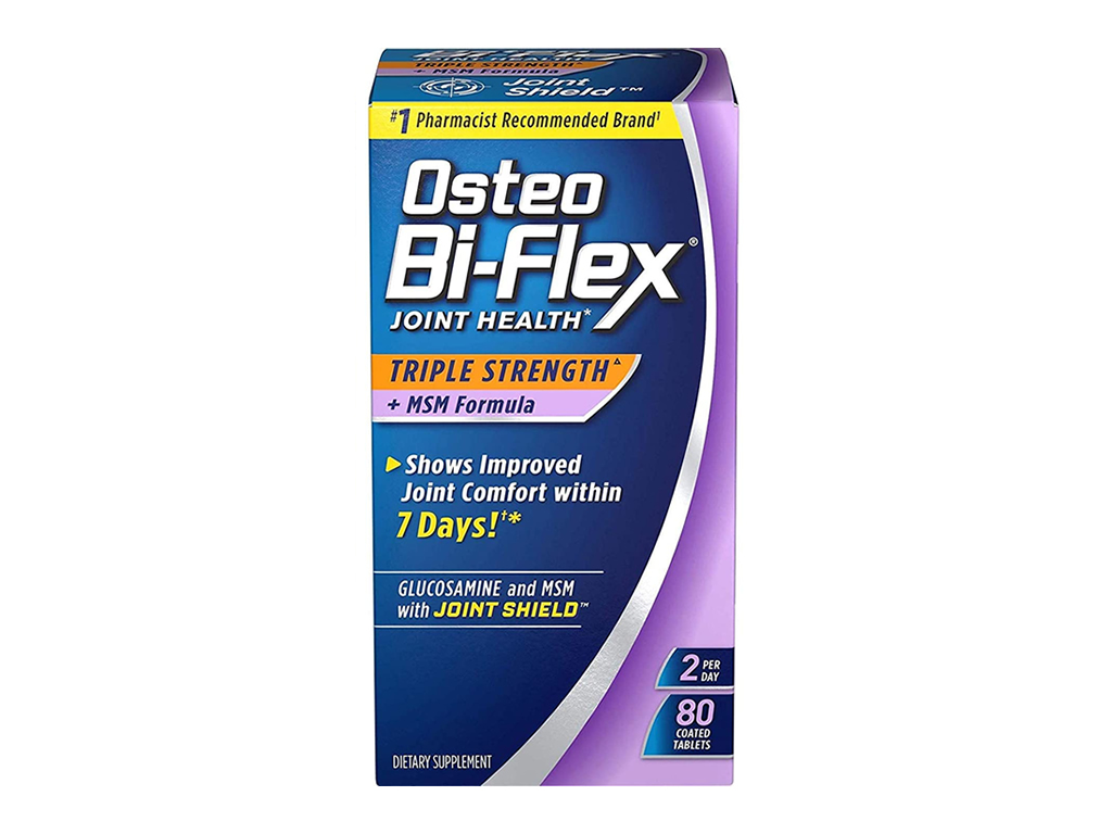 OSTEO BI FLEX TRIPLE STRENGTH + MSM 80 TABLETS 2 PER DAY OSTEO BI FLEX TRIPLE STRENGTH + MSM 80 TABLETS 2 PER DAY