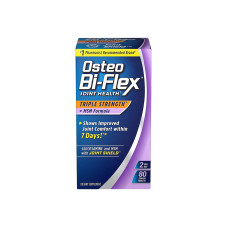 OSTEO BI FLEX TRIPLE STRENGTH + MSM 80 TABLETS 2 PER DAY OSTEO BI FLEX TRIPLE STRENGTH + MSM 80 TABLETS 2 PER DAY