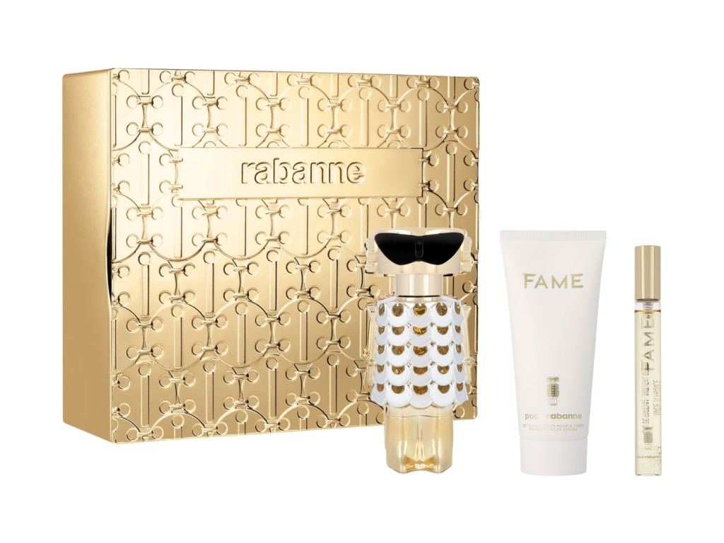 PERFUME RABANNE KIT FAME EDP 80ML + EDP 10ML + BODY LOTION 100ML - FEMININO PERFUME RABANNE KIT FAME EDP 80ML + EDP 10ML + BODY LOTION 100ML - FEMININO