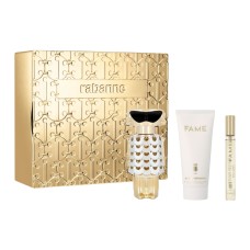 PERFUME RABANNE KIT FAME EDP 80ML + EDP 10ML + BODY LOTION 100ML - FEMININO