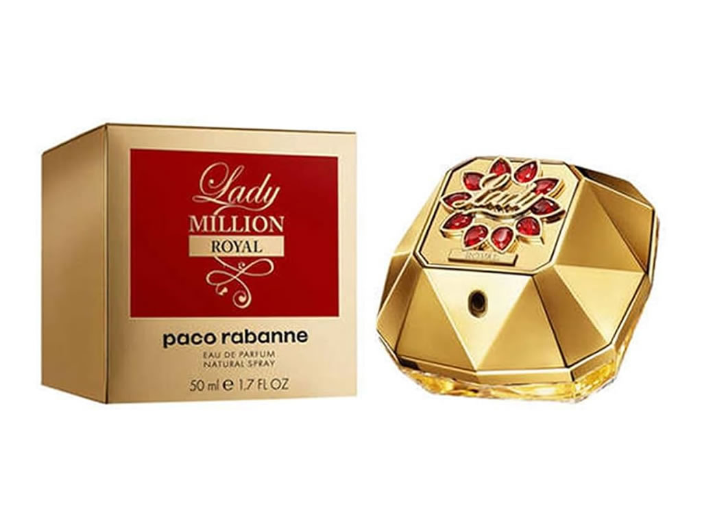 PERFUME PACO RABANNE LADY MILLION ROYAL EDP - 50ML - FEMININO PERFUME PACO RABANNE LADY MILLION ROYAL EDP - 50ML - FEMININO