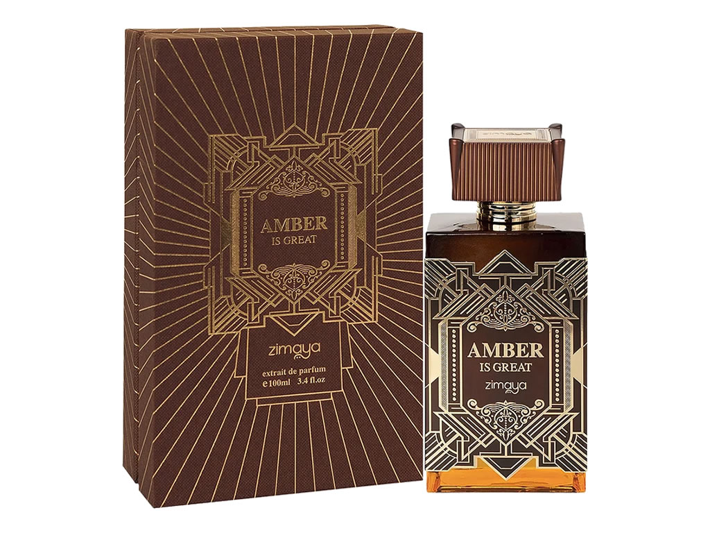 PERFUME ZIMAYA AMBER IS GREAT EXTRAIT DE PARFUM - 100ML - UNISSEX PERFUME ZIMAYA AMBER IS GREAT EXTRAIT DE PARFUM - 100ML - UNISSEX