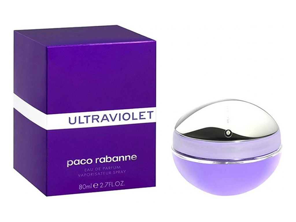 PERFUME PACO RABANNE ULTRAVIOLET EAU DE PARFUM - 80ML - FEMININO PERFUME PACO RABANNE ULTRAVIOLET EAU DE PARFUM - 80ML - FEMININO