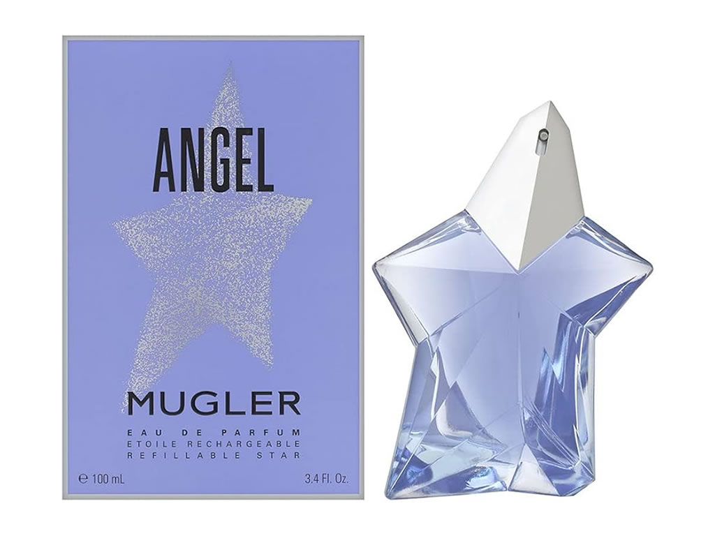 PERFUME THIERRY MUGLER ANGEL REFILLABLE EAU DE PARFUM - 100ML - FEMININO - ESTRELA PERFUME THIERRY MUGLER ANGEL REFILLABLE EAU DE PARFUM - 100ML - FEMININO - ESTRELA