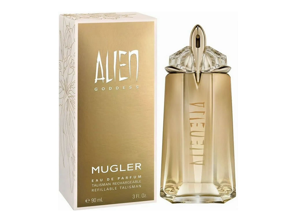 PERFUME THIERRY MUGLER ALIEN GODDESS REFILLABLE EAU DE PARFUM - 90ML - FEMININO PERFUME THIERRY MUGLER ALIEN GODDESS REFILLABLE EAU DE PARFUM - 90ML - FEMININO
