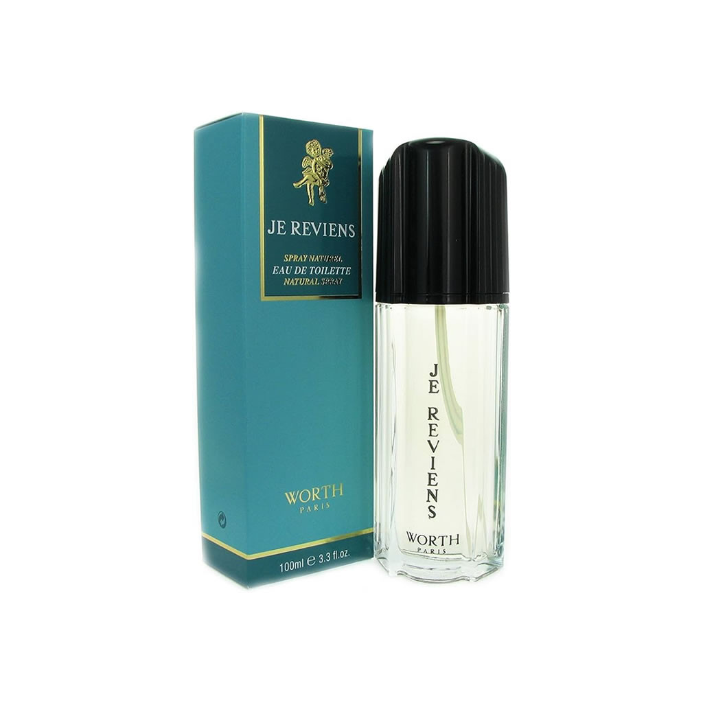 Parfum Je Reviens Worth Paris - Eau De Toilette Femme 50 Ml, Floral, Rare Et Neuf