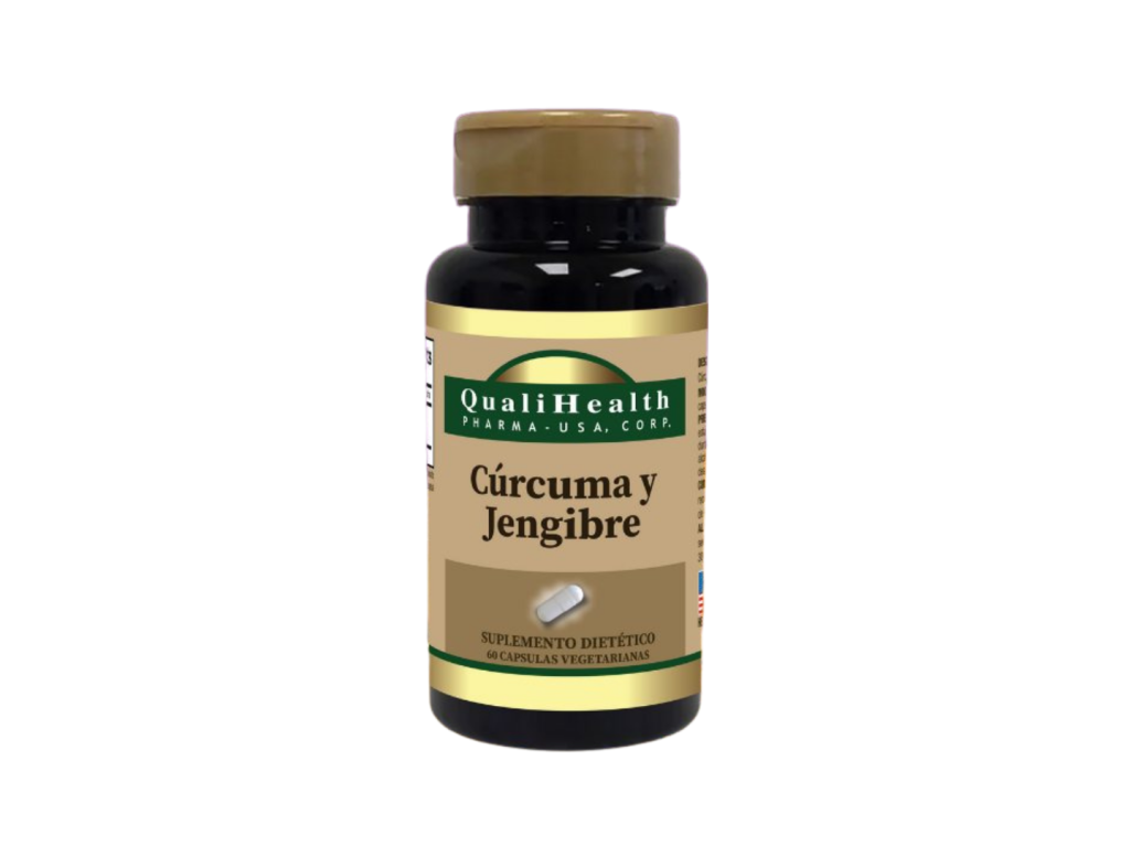 QUALI HEALTH CURCUMA Y JENGIBRE X60 CAPSULAS QUALI HEALTH CURCUMA Y JENGIBRE X60 CAPSULAS
