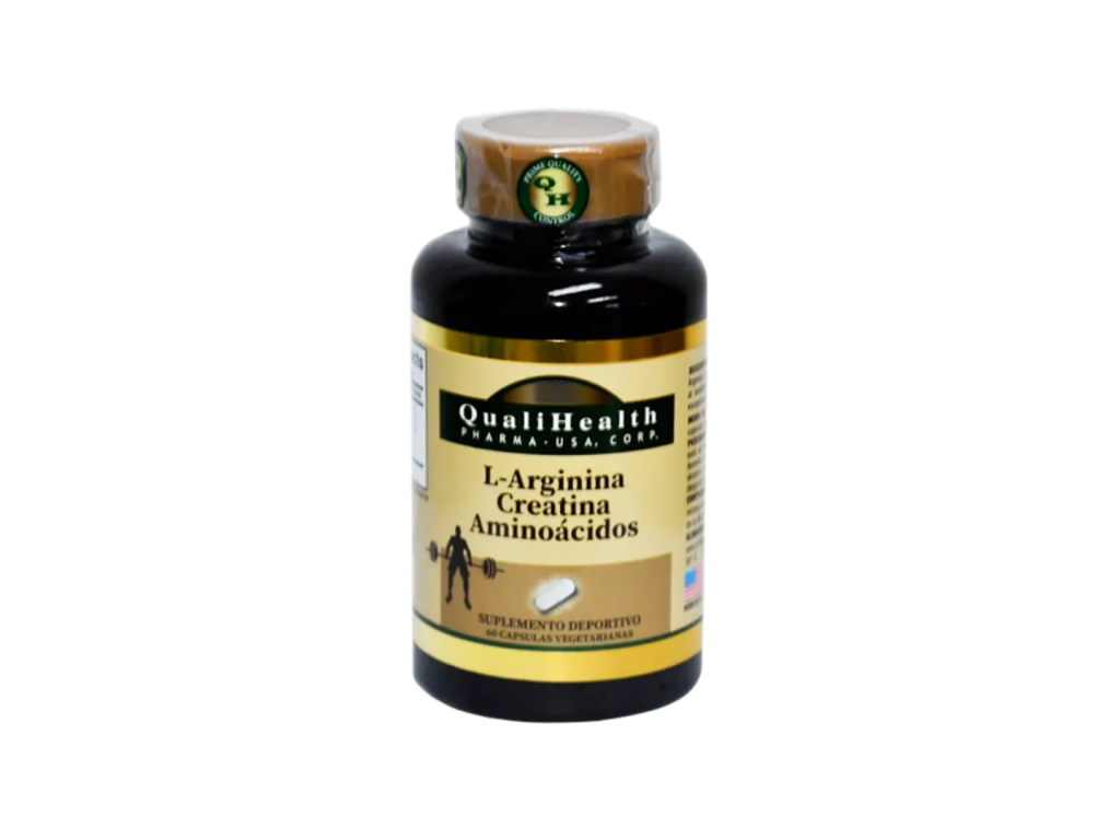 QUALI HEALTH L-ARGININA CREATINA AMINOACIDOS X60 CAPSULAS QUALI HEALTH L-ARGININA CREATINA AMINOACIDOS X60 CAPSULAS