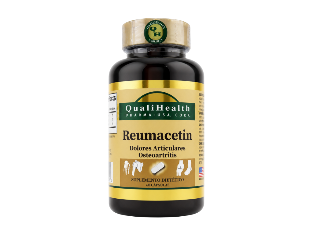 QUALI HEALTH REUMACETIN X60 CAPSULAS QUALI HEALTH REUMACETIN X60 CAPSULAS