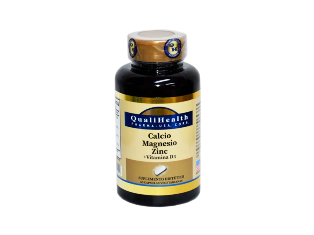 QUALI HEALTH CALCIO MAGNESIO ZINC +D3 X60 CAPSULAS QUALI HEALTH CALCIO MAGNESIO ZINC +D3 X60 CAPSULAS