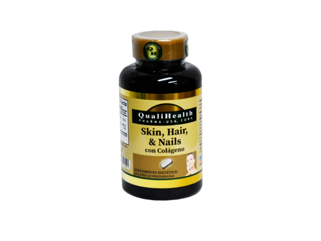 QUALI HEALTH SKIN HAIR & NAILS CON COLAGENO X60 CAPSULAS QUALI HEALTH SKIN HAIR & NAILS CON COLAGENO X60 CAPSULAS