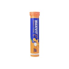 QUIMFA MAXIVIT VITAMINA C + ZINC - 20 PASTILHAS EFERVESCENTES
