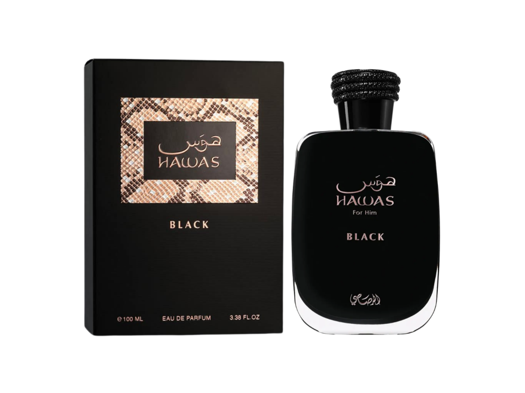 PERFUME RASASI HAWAS BLACK EDP - 100ML - MASCULINO PERFUME RASASI HAWAS BLACK EDP - 100ML - MASCULINO