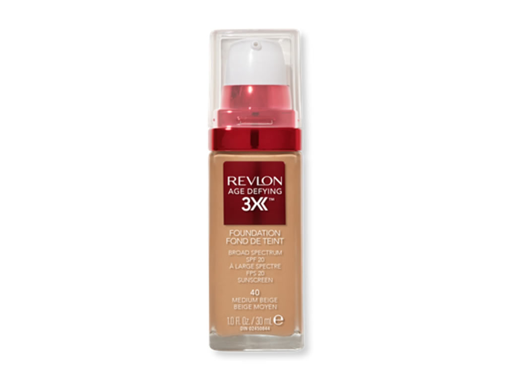 BASE REVLON AGE DEFYING 3X 40 MEDIUM BEIGE - 30ML BASE REVLON AGE DEFYING 3X 40 MEDIUM BEIGE - 30ML