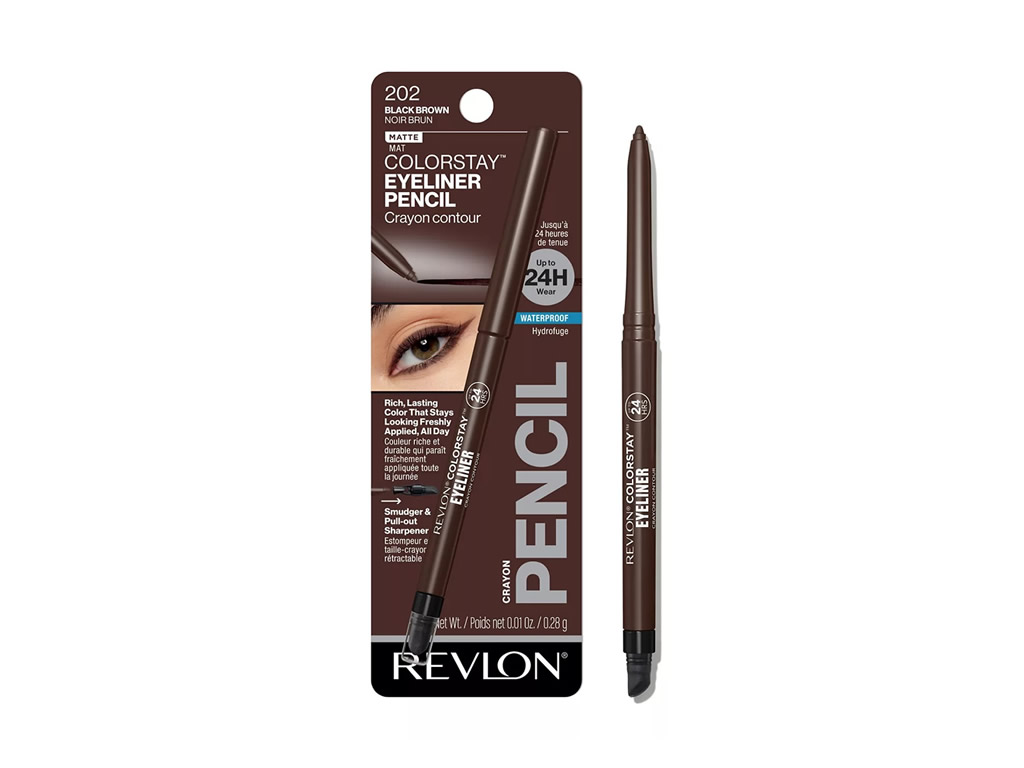 LAPIS DE OLHO REVLON COLORSTAY 24H 202 BLACK BROWN - 0.28G LAPIS DE OLHO REVLON COLORSTAY 24H 202 BLACK BROWN - 0.28G