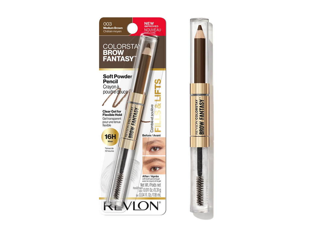 LAPIS DE SOBRANCELHA REVLON COLORSTAY BROW FANTASY 003 MEDIUM BROWN LAPIS DE SOBRANCELHA REVLON COLORSTAY BROW FANTASY 003 MEDIUM BROWN