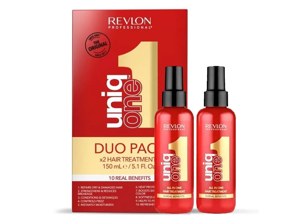 LEAVE - IN REVLON UNIQ ONE KIT DUO PACK 2X150ML LEAVE - IN REVLON UNIQ ONE KIT DUO PACK 2X150ML