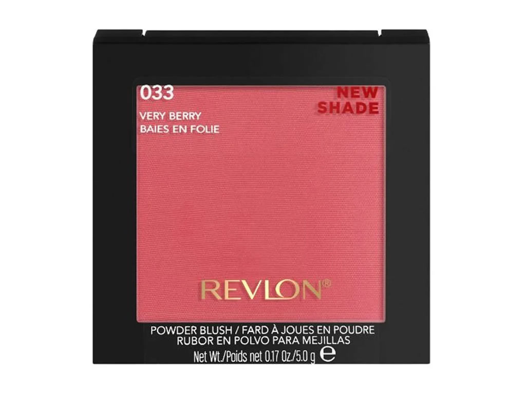 BLUSH REVLON POWDER 033 - VERY BERRY BLUSH REVLON POWDER 033 - VERY BERRY