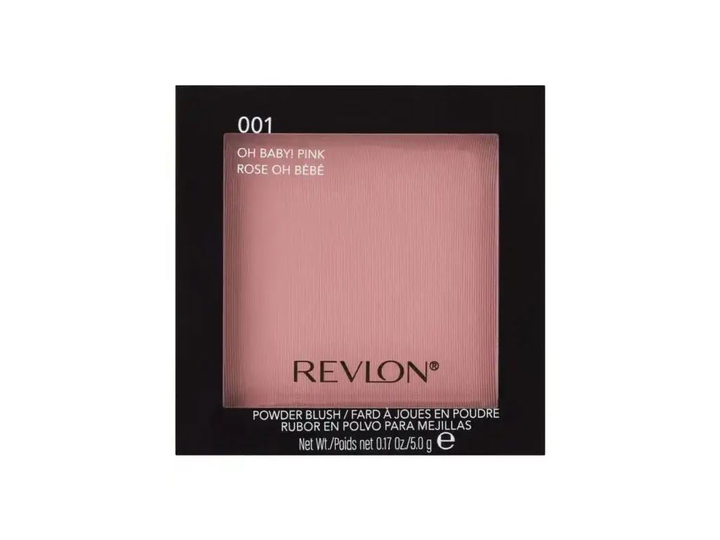 BLUSH EM PÓ REVLON POWDER BLUSH 001 - OH BABY! PINK - 5G BLUSH EM PÓ REVLON POWDER BLUSH 001 - OH BABY! PINK - 5G