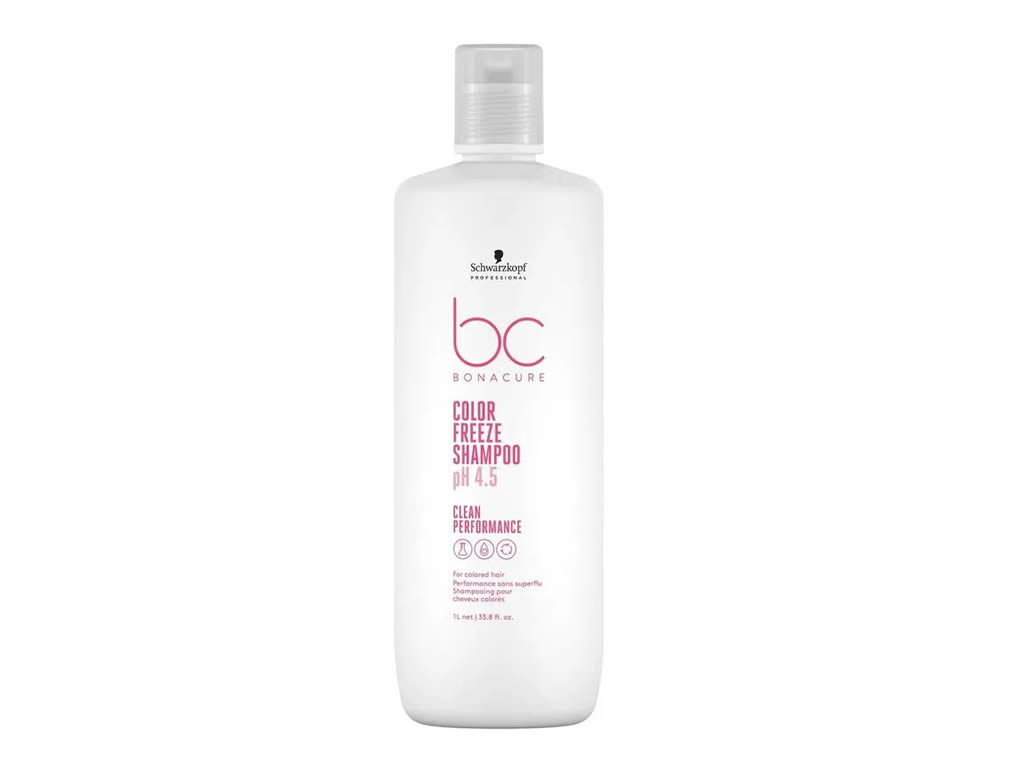 SHAMPOO SCHWARZKOPF BONACURE COLOR FREEZE CLEAN PERFORMANCE - 1000ML SHAMPOO SCHWARZKOPF BONACURE COLOR FREEZE CLEAN PERFORMANCE - 1000ML