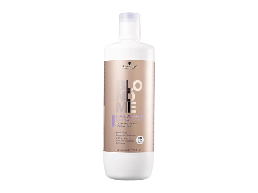 SHAMPOO SCHWARZKOPF BLONDME COOL BLONDES NEUTRALIZING - 1000ML SHAMPOO SCHWARZKOPF BLONDME COOL BLONDES NEUTRALIZING - 1000ML