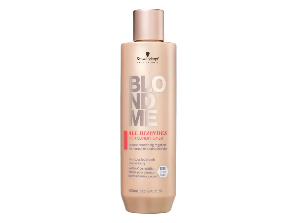 CONDICIONADOR SCHWARZKOPF BLONDME ALL BLONDES RICH - 250ML CONDICIONADOR SCHWARZKOPF BLONDME ALL BLONDES RICH - 250ML