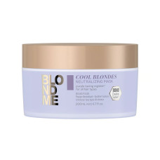 MASCARA CAPILAR SCHWARZKOPF BLONDME COOL BLONDES NEUTRALIZING - 200ML
