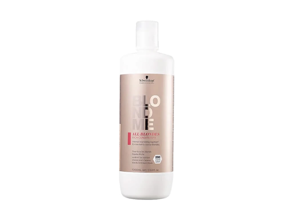 CONDICIONADOR SCHWARZKOPF BLONDME ALL BLONDES RICH - 1000ML CONDICIONADOR SCHWARZKOPF BLONDME ALL BLONDES RICH - 1000ML