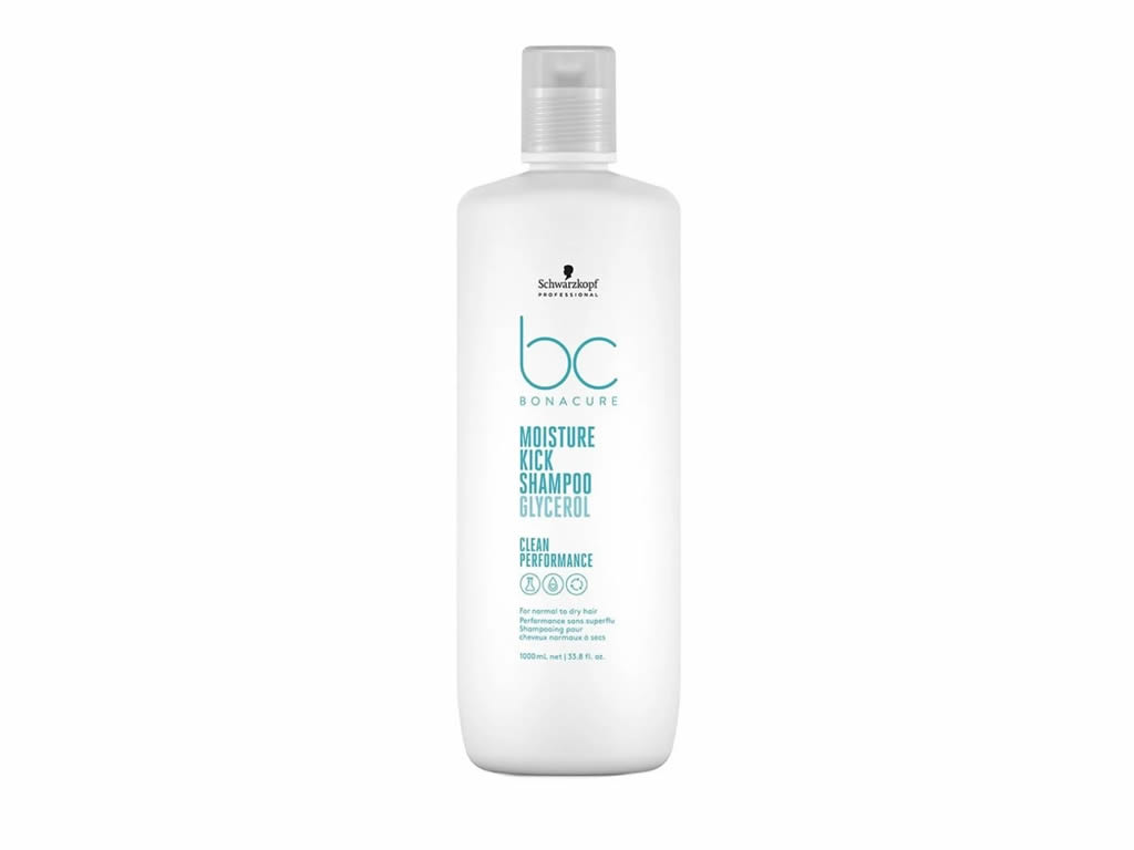 SHAMPOO BONACURE MOISTURE KICK CLEAN PERFORMANCE - 1000ML SHAMPOO BONACURE MOISTURE KICK CLEAN PERFORMANCE - 1000ML
