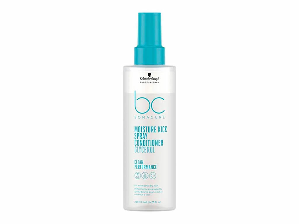 SPRAY CONDICIONADOR BONACURE MOISTURE KICK CLEAN PERFORMANCE - 200ML SPRAY CONDICIONADOR BONACURE MOISTURE KICK CLEAN PERFORMANCE - 200ML