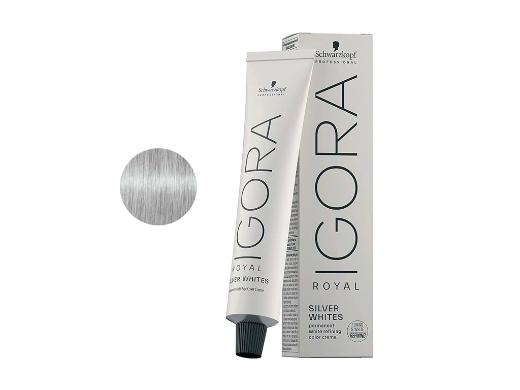COLORAÇÃO IGORA ROYAL SILVER WHITES SILVER - 60G COLORAÇÃO IGORA ROYAL SILVER WHITES SILVER - 60G
