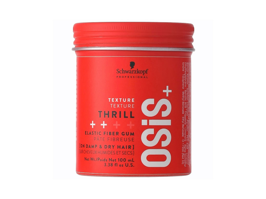 POMADA DE FIXAÇÃO OSIS THRILL ELASTIC FIBER GUM - 100ML POMADA DE FIXAÇÃO OSIS THRILL ELASTIC FIBER GUM - 100ML