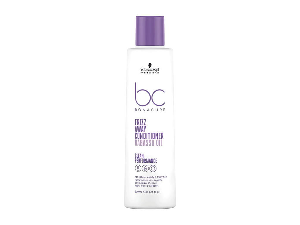 CONDICIONADOR SCHWARZKOPF BONACURE FRIZZ AWAY CLEAN PERFORMANCE - 200ML CONDICIONADOR SCHWARZKOPF BONACURE FRIZZ AWAY CLEAN PERFORMANCE - 200ML