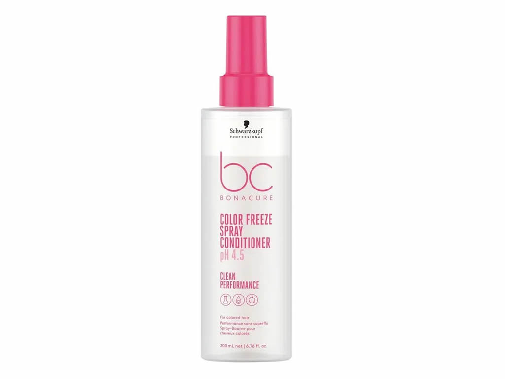 CONDICIONADOR SPRAY SCHWARZKOPF BC BONACURE CLEAN PERFORMANCE COLOR FREEZE - 200ML CONDICIONADOR SPRAY SCHWARZKOPF BC BONACURE CLEAN PERFORMANCE COLOR FREEZE - 200ML