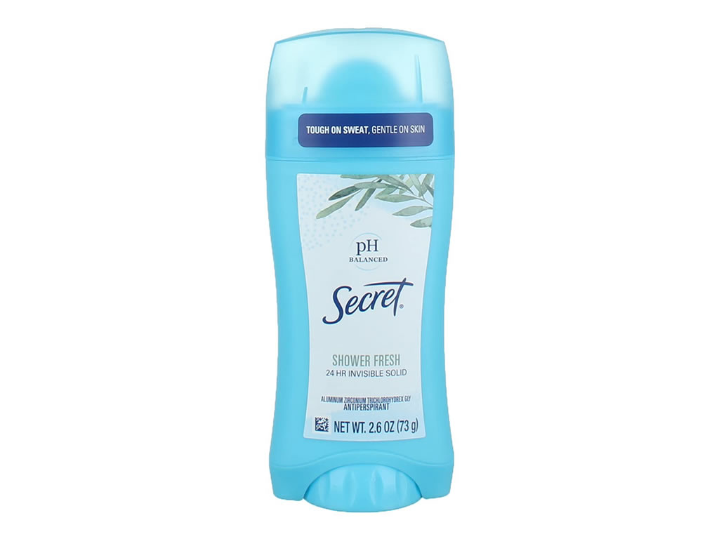 SECRET DESODORANTE PH BALANCED SHOWER FRESH - 73G SECRET DESODORANTE PH BALANCED SHOWER FRESH - 73G