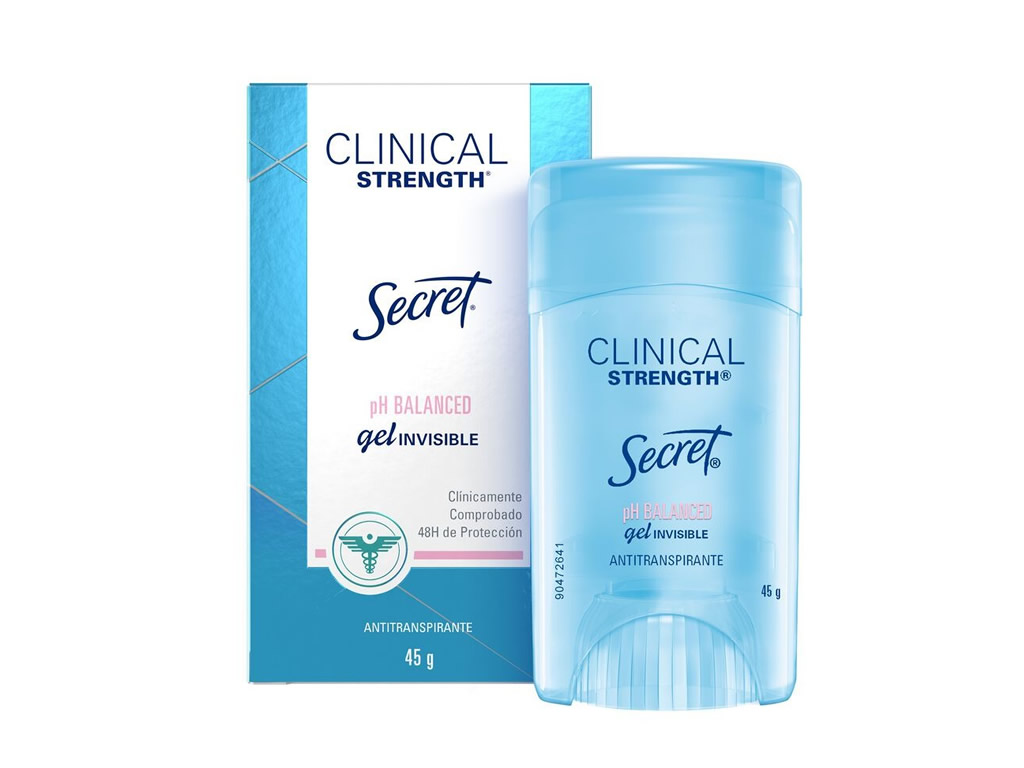 SECRET DESODORANTE CLINICAL GEL PH BALANCED - 45G SECRET DESODORANTE CLINICAL GEL PH BALANCED - 45G