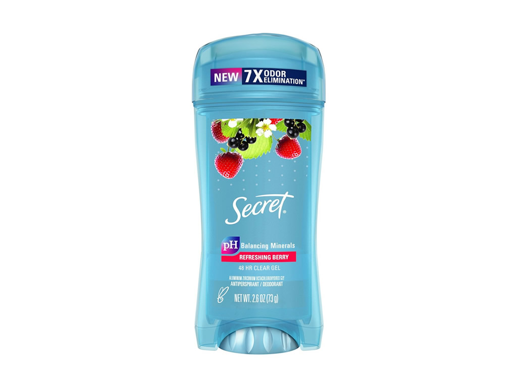 SECRET DESODORANTE GEL BERRY - 73G SECRET DESODORANTE GEL BERRY - 73G