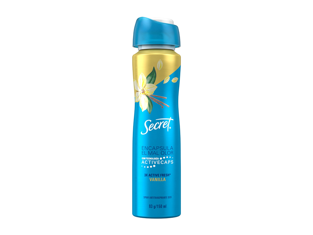 SECRET DESODORANTE SPRAY VANILLA - 150ML SECRET DESODORANTE SPRAY VANILLA - 150ML
