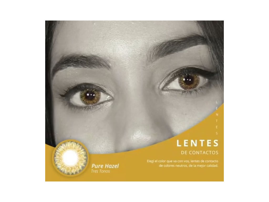 LENTE DE CONTATO SENS AQUA - PURE HAZEL 3 TONS LENTE DE CONTATO SENS AQUA - PURE HAZEL 3 TONS