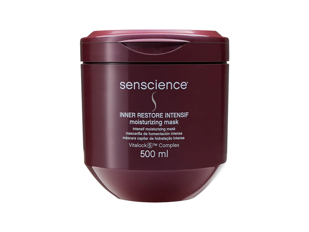 MASCARA CAPILAR SENSCIENCE INNER RESTORE INTENSIF MOISTURIZING MASK VITALOCK6 COMPLEX - 500ML MASCARA CAPILAR SENSCIENCE INNER RESTORE INTENSIF MOISTURIZING MASK VITALOCK6 COMPLEX - 500ML
