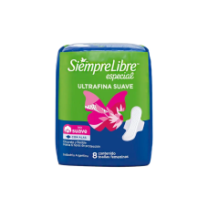 SIEMPRE LIBRE ABSORVENTE COM ABAS ULTRAFINA SUAVE - 8 TOALHAS SIEMPRE LIBRE ABSORVENTE COM ABAS ULTRAFINA SUAVE - 8 TOALHAS