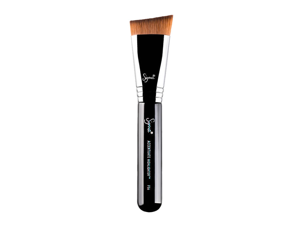 PINCEL PARA DESTAQUE SIGMA BEAUTY - F56 ACCENTUATE HIGHLIGHTER PINCEL PARA DESTAQUE SIGMA BEAUTY - F56 ACCENTUATE HIGHLIGHTER