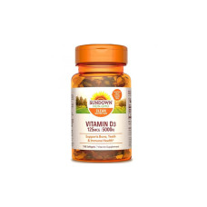 SUNDOWN VITAMIN D3 125MCG 5000IU - 150 GOMAS SUNDOWN VITAMIN D3 125MCG 5000IU - 150 GOMAS