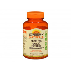 SUNDOWN NATURALS ODORLESS GARLIC EXTRACT 1000MG - 250 CAPSULAS SUNDOWN NATURALS ODORLESS GARLIC EXTRACT 1000MG - 250 CAPSULAS