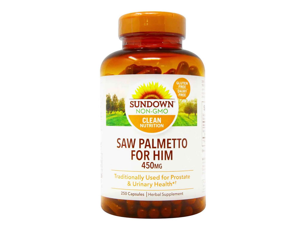 SUNDOWN NATURALS SAW PALMETTO 450MG - 250 CAPSULAS SUNDOWN NATURALS SAW PALMETTO 450MG - 250 CAPSULAS
