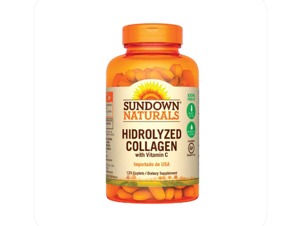 SUNDOWN NATURALS COLLAGEN HYDROLYZED - 120 CAPSULAS SUNDOWN NATURALS COLLAGEN HYDROLYZED - 120 CAPSULAS