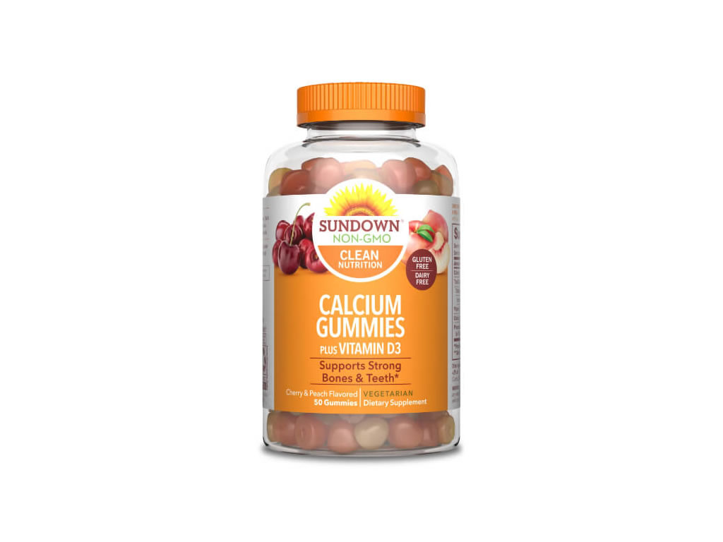 SUNDONW CALCIUM GUMMIES COM VITAMINA D3 - 50 GOMAS SUNDONW CALCIUM GUMMIES COM VITAMINA D3 - 50 GOMAS