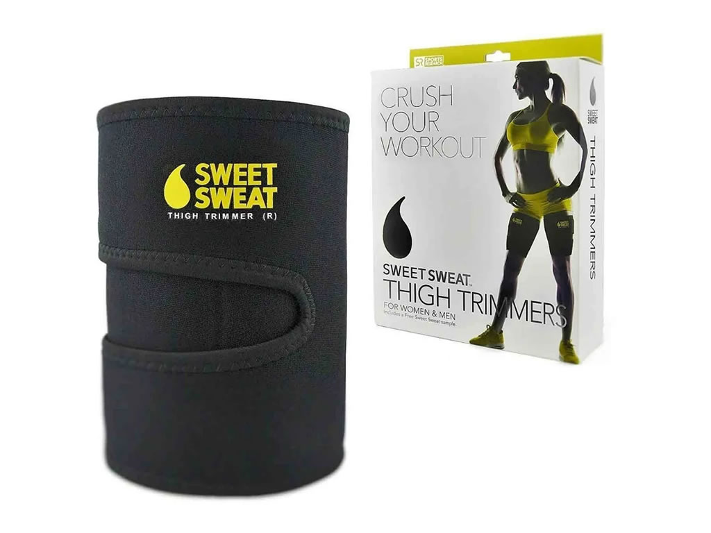 FAIXA TERMICA SWEET SWEAT PARA PERNA - AMARELA FAIXA TERMICA SWEET SWEAT PARA PERNA - AMARELA