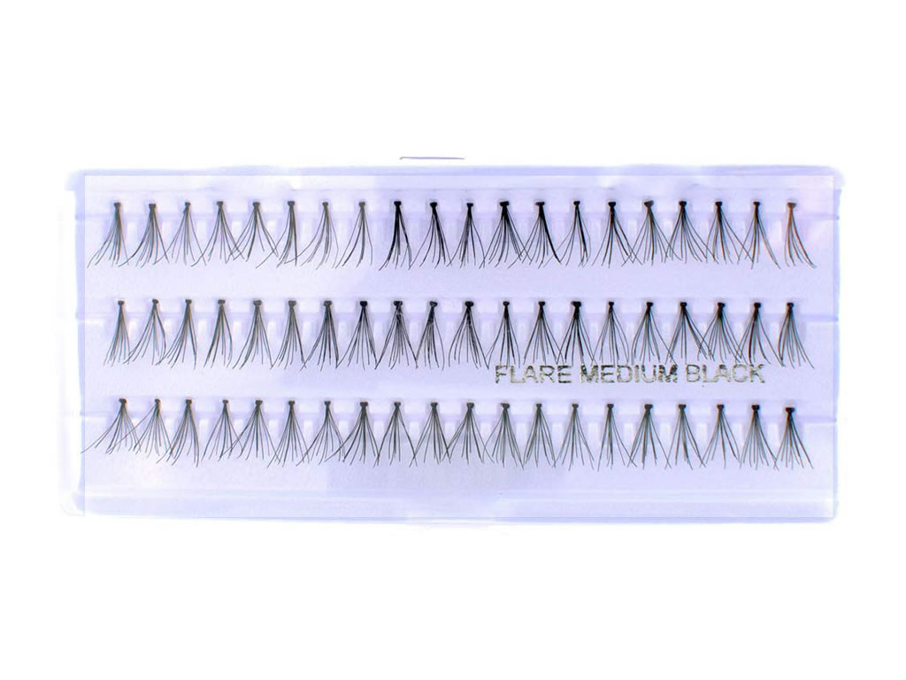 THE CREME EYELASHES CILIOS POSTIÇOS #FLARE MEDIUM - PRETO THE CREME EYELASHES CILIOS POSTIÇOS #FLARE MEDIUM - PRETO