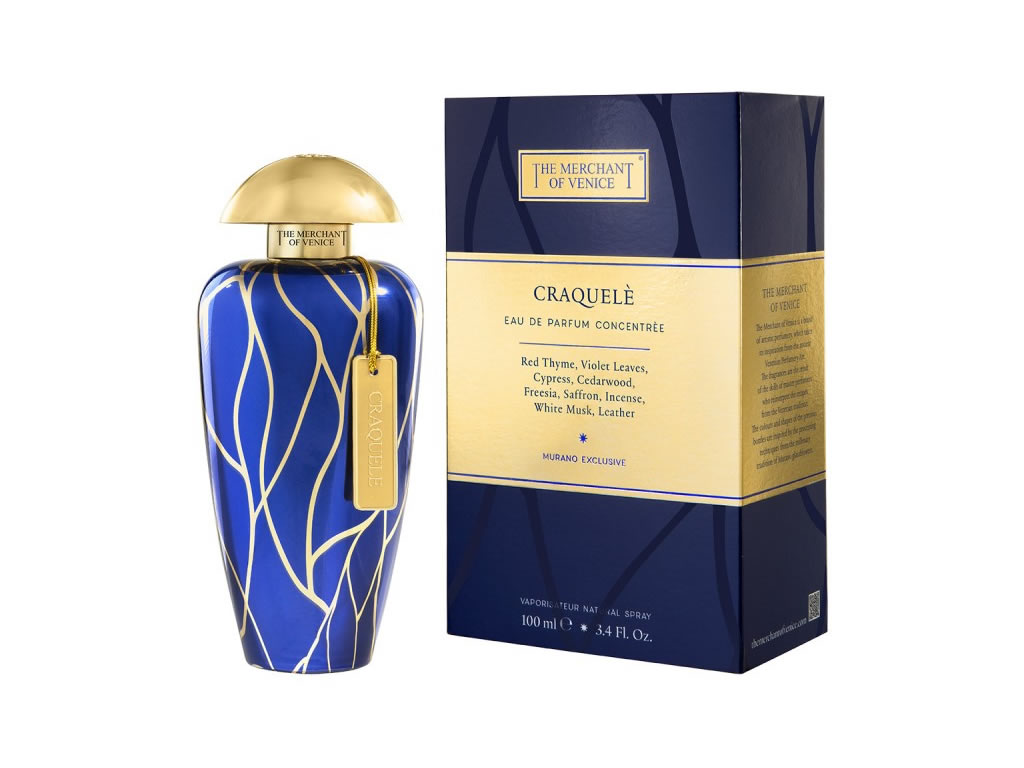 PERFUME THE MERCHANT OF VENICE CRAQUELE EDP - 100ML - UNISSEX PERFUME THE MERCHANT OF VENICE CRAQUELE EDP - 100ML - UNISSEX